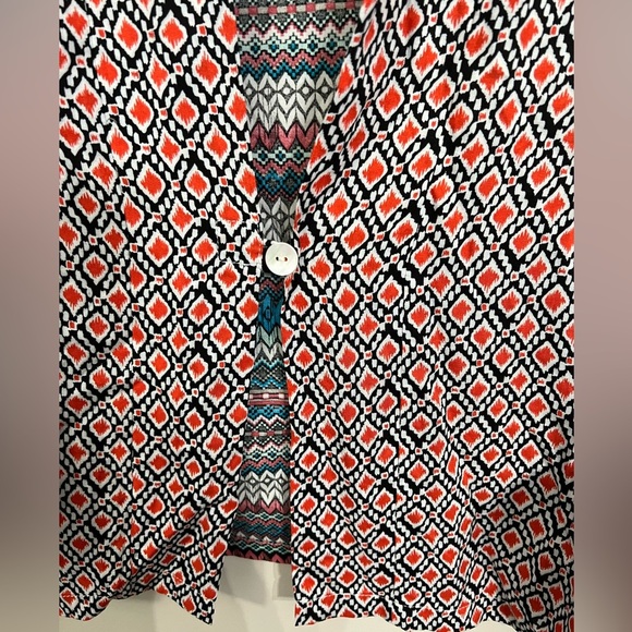 NWOT Umgee Tribal Geometric Patterned Kimono Size S/M Boho Lightweight - Picture 4 of 5